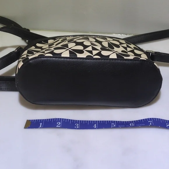 Kate Spade Black and White Patterned Women's Bag - Picture 8 of 9